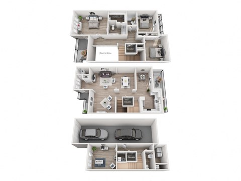 the 2643 floor plan  woodland commons apartments
